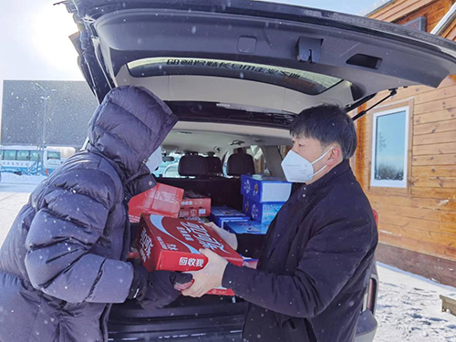 新春慰問暖人心 濃濃關懷顯真情